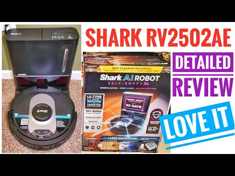 REVIEW Shark RV2502AE AI Robot Vacuum Lidar Navigation I LOVE IT!!
