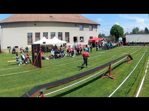 Okrskové kolo Slatiny 2016 - štafeta - SDH Slatiny ženy A