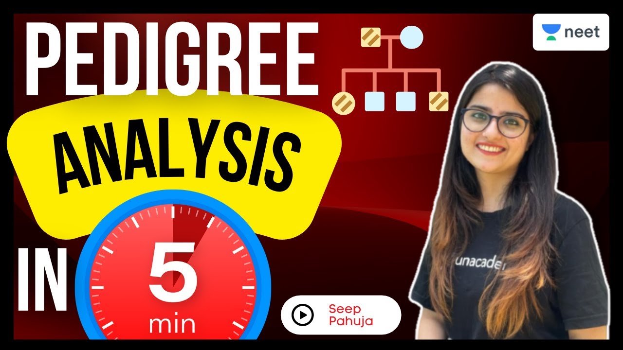 Tricks to Solve Pedigree Analysis | NEET 2022/23 | Seep Pahuja | Unacademy NEET