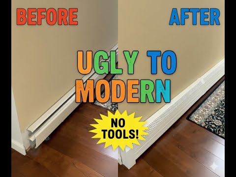 How to Update Baseboard Heaters: Easy DIY Modern Makeover with NeatHeat (No Tools Refurbish Guide)
