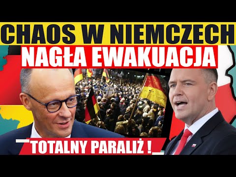 CHAOS W NIEMCZECH - NAGŁA EWAKUACJA