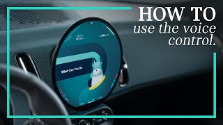 Mini How-To: Use the MINI Voice Assistant.