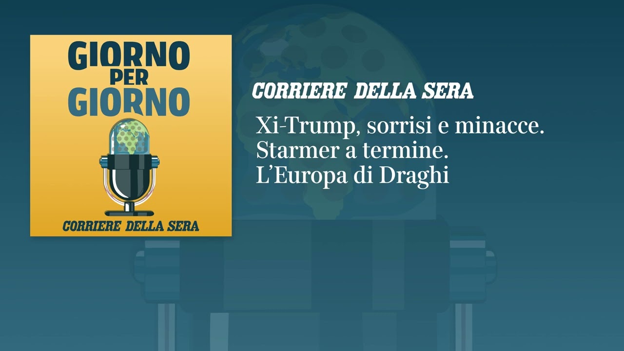 Xi-Trump, sorrisi e minacce. Starmer a termine. L’Europa di Draghi | GIORNO PER GIORNO 15/05/2026