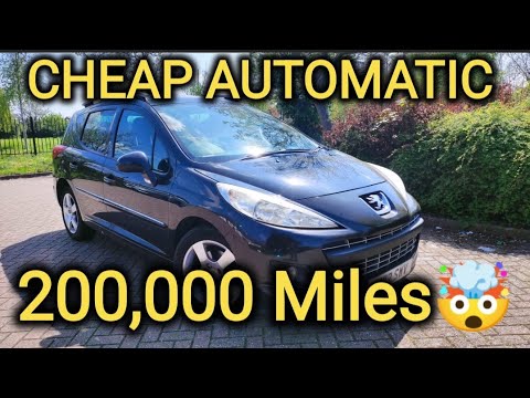 I bought a cheap high mileage Peugeot 207 Automatic with 200,000 miles - Does it work???