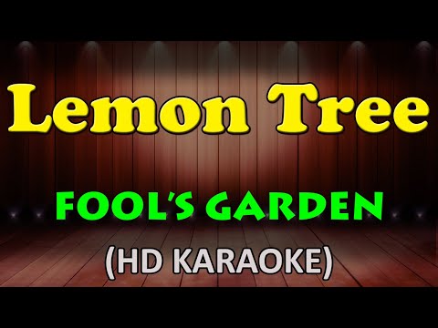 LEMON TREE - Fool's Garden (HD Karaoke)