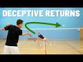 The 3 BEST Deceptive Returns Of Serve In Badminton