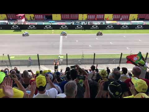 2018 Moto2 finish Mugello slow motion