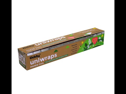 Oddy uniwraps food wrapping paper roll, (16 meter length x 2...