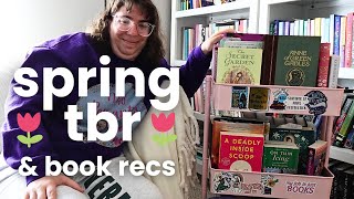 Spring TBR & Book Recs🌷All the romance, fantasy, cozy mystery, classics books to read this spring!