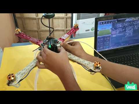 APM 2.8 FULL PROGRAMMING WITH FLYING TEST II HOW TO MAKE DRONE PART (PART 7) II 2019
