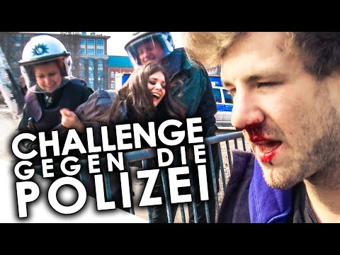 Challenge mit der Polizei - Joyce und Luke leiden