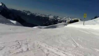 preview picture of video 'Ski FIS Abfahrt Meiringen Hasliberg Pisten Film'