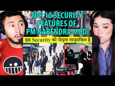 Top 10 Security Features of PM Narendra Modi | Top 10 Hindi | Reaction by Jaby Koay & Achara!