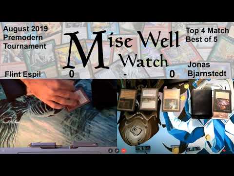 August 2019 Premodern - Top 4 Match - Frosted Cheerios vs Pink Prison