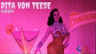Dita Von Teese - The Queen of Burlesque performs in Bangkok