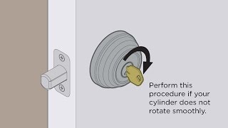 Kwikset SmartKey Troubleshooting: Cylinder Does Not Rotate Smoothly