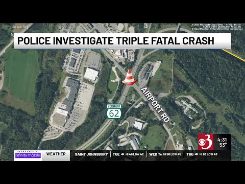 Vermont police investigating crash that killed 3