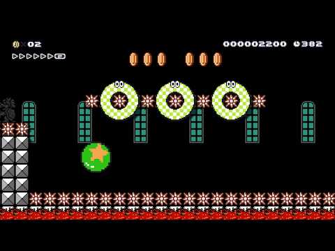 Super Mario Maker 2 Level Showcase: Lemmys Bouncing Castle