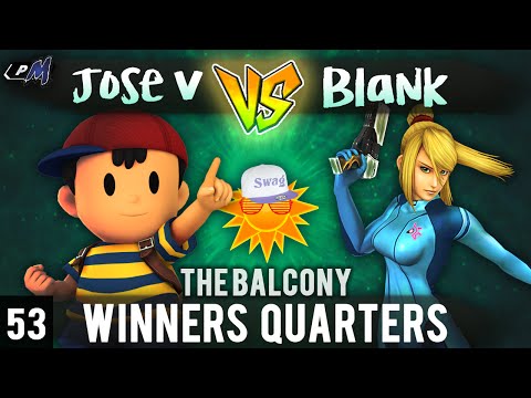 PM @ the Balcony 53 - Winners Quarters ft. Blank (Zero Suit Samus) vs Jose V (Ness)