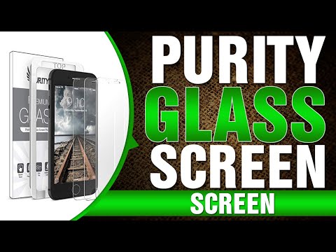 Purity Glass Screen Protector for iPhone 8 Plus / 7 Plus (3-Pack) [w/Installation Frame]