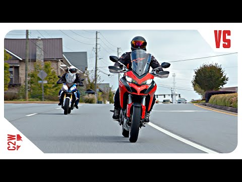 Battle of the TOURERS!! | Multistrada 1260s vs BMW S1000XR