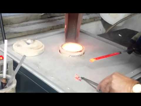 Melting of 10kg of gold with Ultramelt 10G induction melting furnace