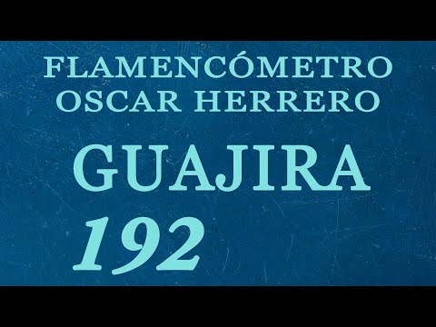 Metrónomo Flamenco - Guajira 192 - Flamencómetro Oscar Herrero