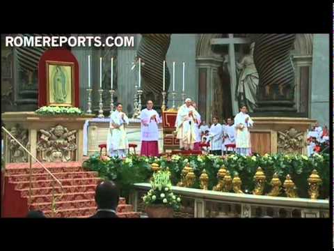Benedicto XVI celebra Misa por el Bicentenario de independencia de América Latina