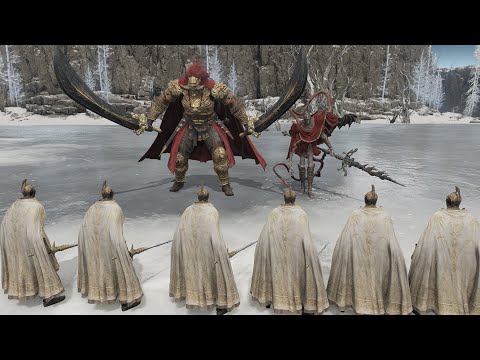 Consort Radahn & Messmer Vs 6 Knights - Elden Ring