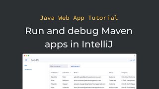 Java tutorial: Running and debugging a Maven-based Java app in IntelliJ  (part 3)