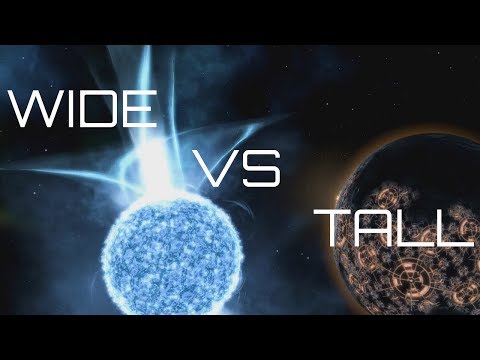 Stellaris - Tall vs Wide Playstyles