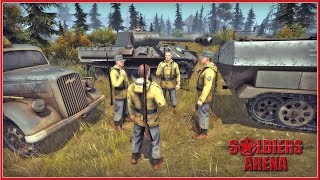 SOLDIERS : Arena - Official Gameplay Reveal A New WW2 Strategy Game 2019 (HD)