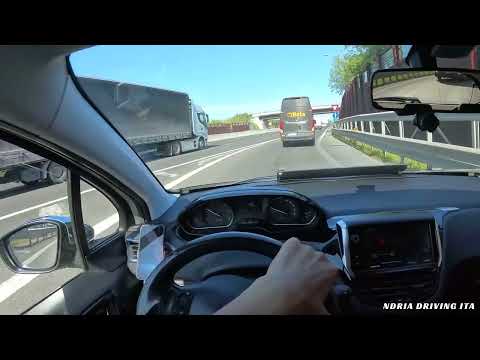 Guida in Autostrada A14: Da Cattolica a Bologna con Traffico Vero e Suoni Originali 