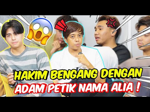 HAKIM BENG4NG DENGAN ADAM PETIK NAMA ALIA ! - WAWA , EKA & AWIN DIPANGGIL SEBAB ADAM !