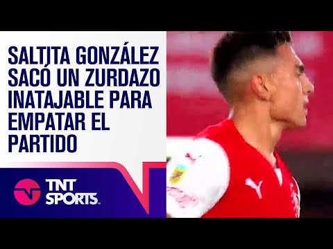 ¡GOLAZO del ROJO! 🔥 Saltita GONZÁLEZ sacó un zurdazo inatajable para empatar el partido ⚽