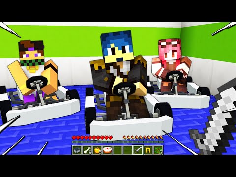 HO FREGATO STEF NELLE GARE CONTRO I MIEI AMICI!! - Minecraft ITA