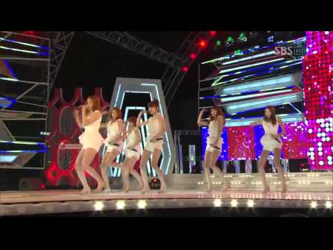 2011 슈퍼모델 선발대회 나인뮤지스 축하공연