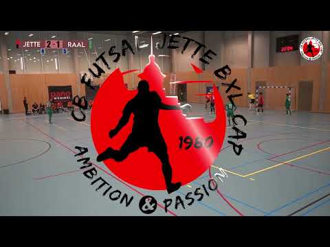 Résumé du match de division 2A RBFA: CB Futsal Jette BXL CAP - RAAL La Louvière du 16/12/22.