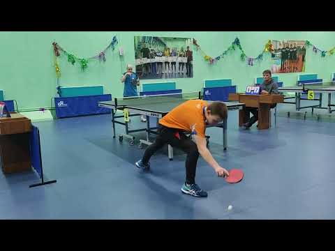 Відкритий новорічний ре-й турнір «IV Open Oleksandria” з настільного тенісу| Хименко А.vs Дяченко В.
