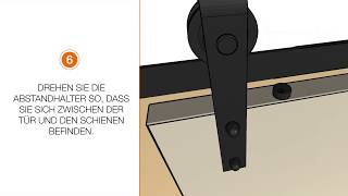 Intersteel Video-Anleitung | Wie montiere ich ein Schiebetürsystem an einer Holzwand?