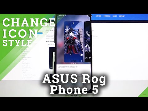 How to Change Icon Style in ASUS Rog Phone 5 – Set Up Icon Style