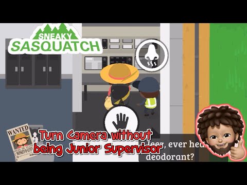 Sneaky Sasquatch - Turn Security Camera without being a Junior Supervisor