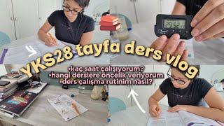 #Yks28 tayfa son yaz çalışmaları🙇🏼‍♀️ |📌maarif model öğrencisi|~Elif N