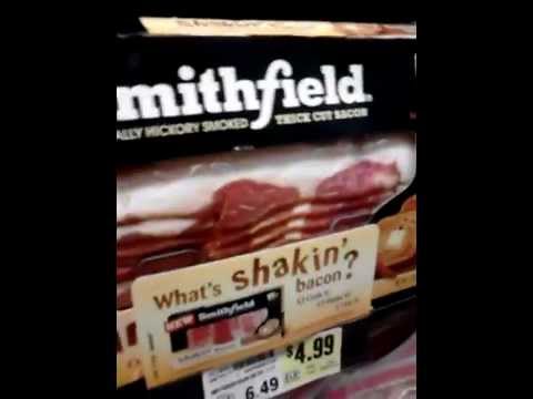 Cracker Barrel Center Cut Bacon VS Smithfield Bacon