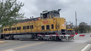 Sierra Northern 2666 rolling though n 12th street 4/23/25