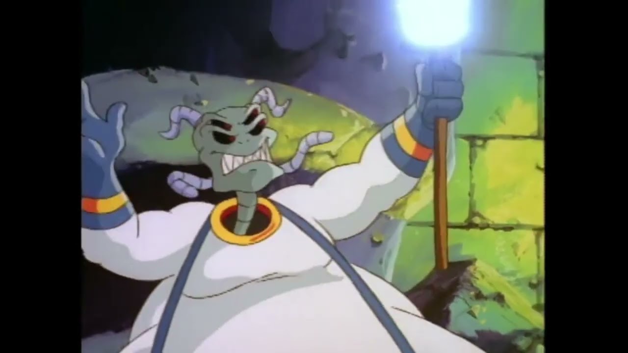 Earthworm Jim - Queen Slug-for-a-Butt says her full name