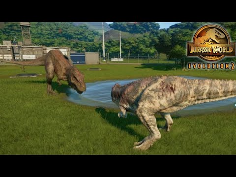 Ceratosaurus Challenges the Giants – JWE2 Battles