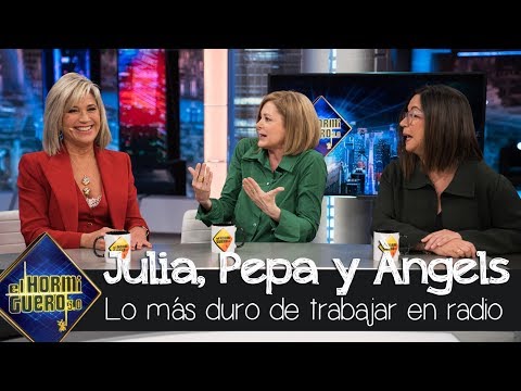 Julia Otero, Àngels Barceló y Pepa Fernández cuentan lo más duro de la radio - El hormiguero 3.0
