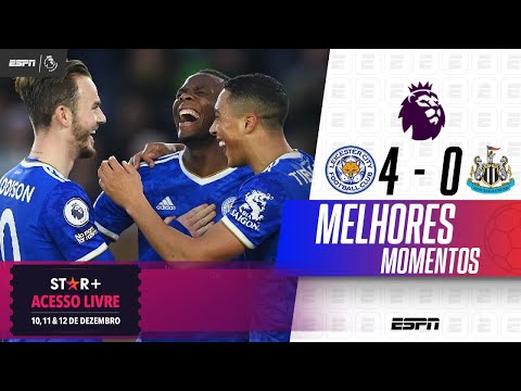 TIELEMANS FAZ DOIS, MADDISON BRILHA, E LEICESTER ATROPELA O NEWCASTLE