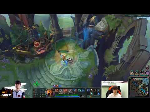 SKT Faker Stream Azir vs Galio Mid